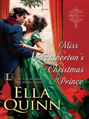 cover image of Miss Featherton's Christmas Prince